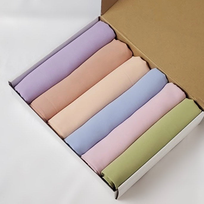 Georgette Hijab Box - Pastel Magic