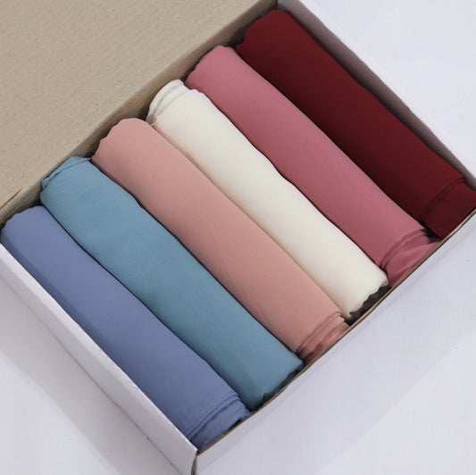 Georgette Hijab Box- Acai Bowl