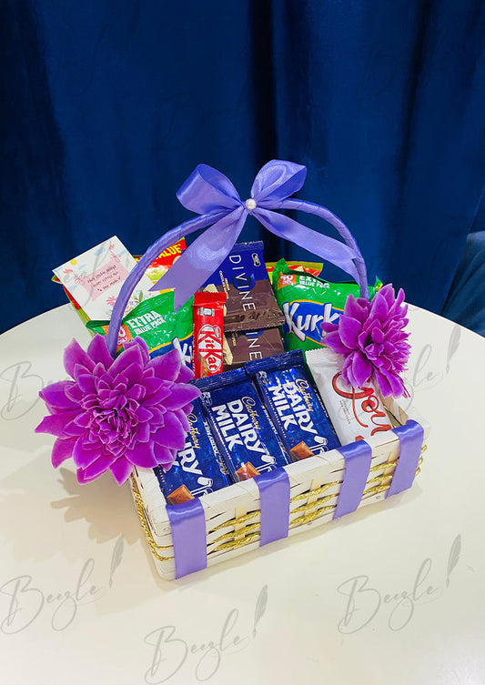 Purple Delight Snack Basket | GB-117