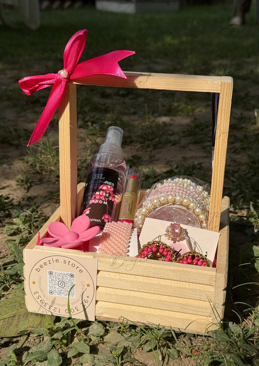 Pink Glam Gift Basket | GB-125
