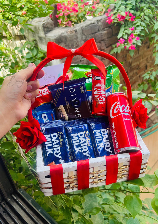 Chocolate Gift Basket with Coke | GB-141