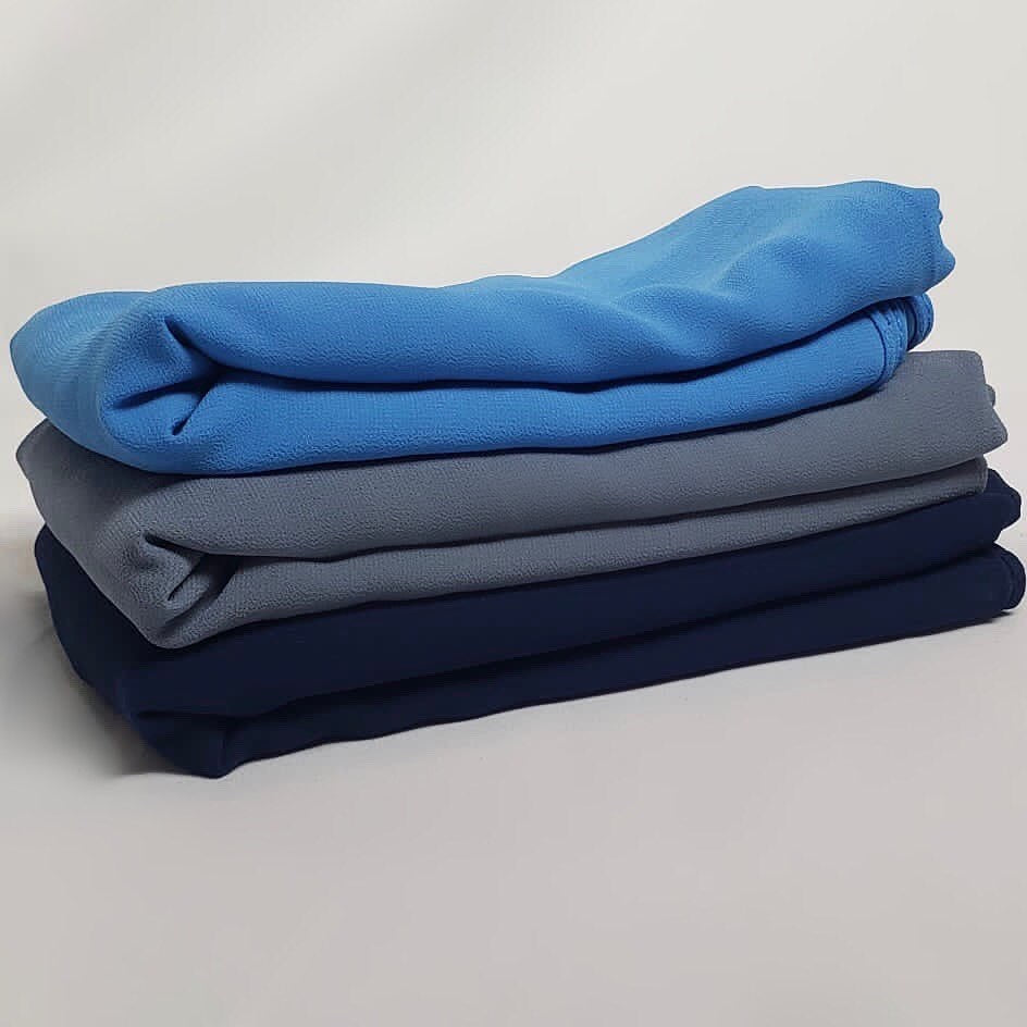 Georgette Hijab Box - Blueberry