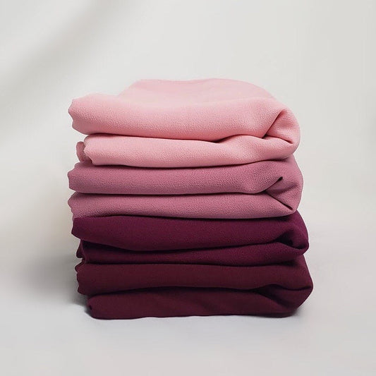 Georgette Hijab Box - Berry Blast